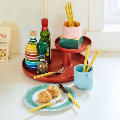 Sierre Farbe Full Cutlery Set (7-Piece)
