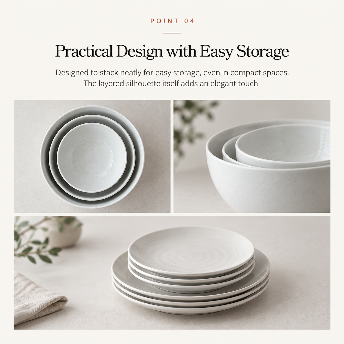 Le Blanc Pasta Bowl Set (2-Piece)