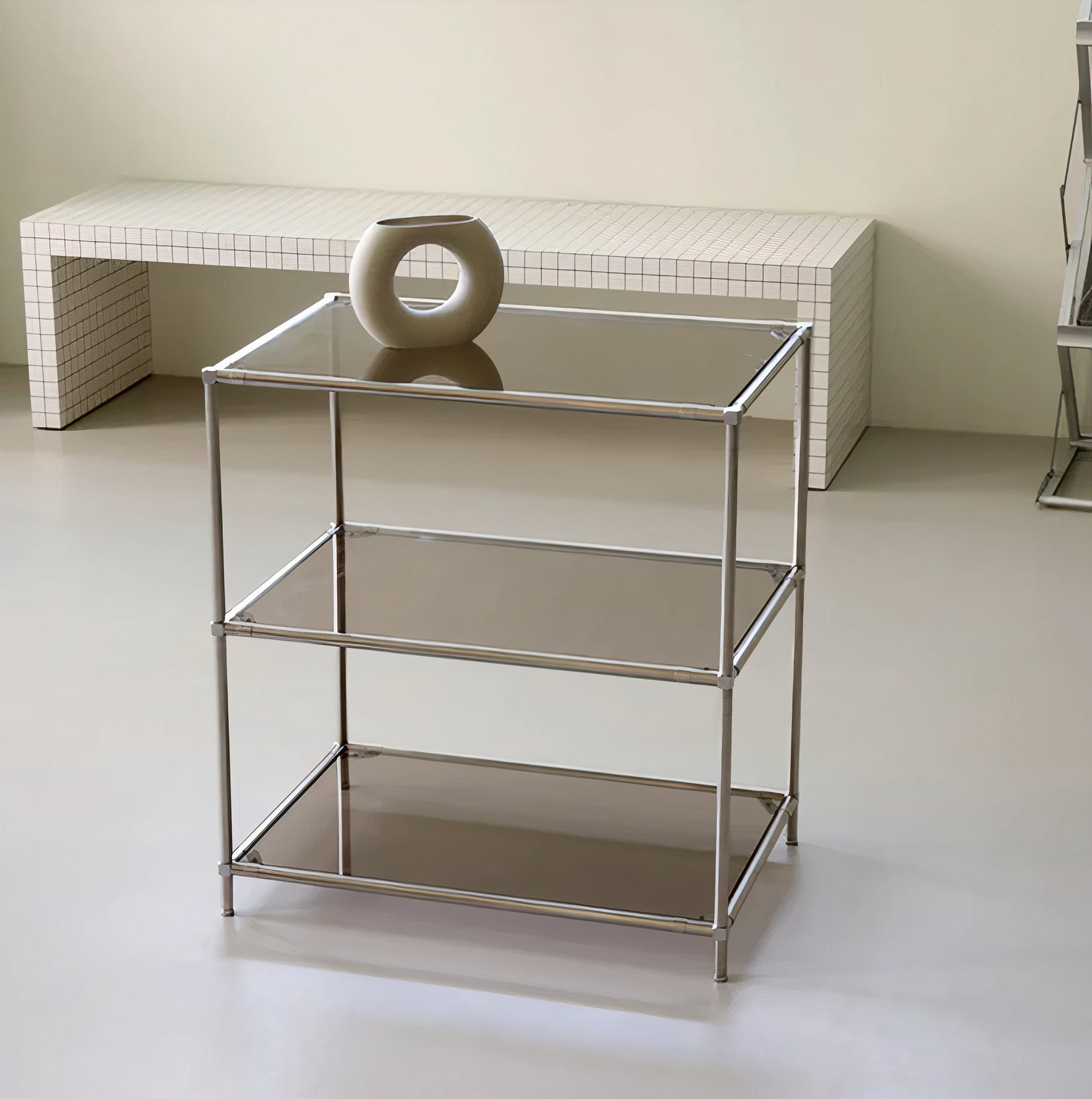 Modular Glass Storage Shelf
