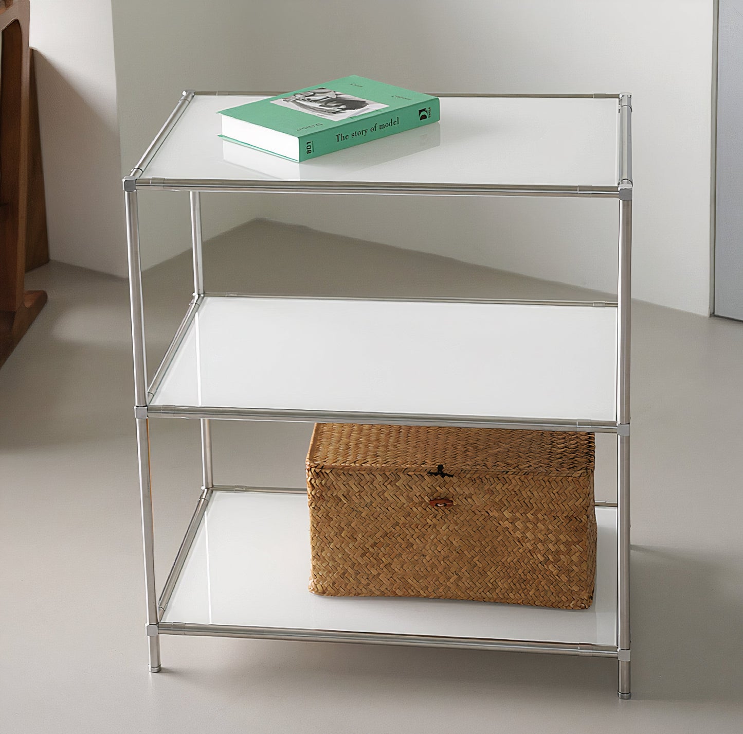 Modular Glass Storage Shelf