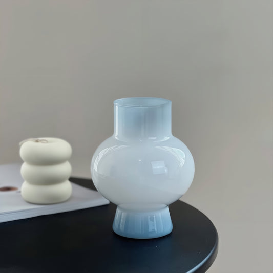 Milky Blue Aura Vase