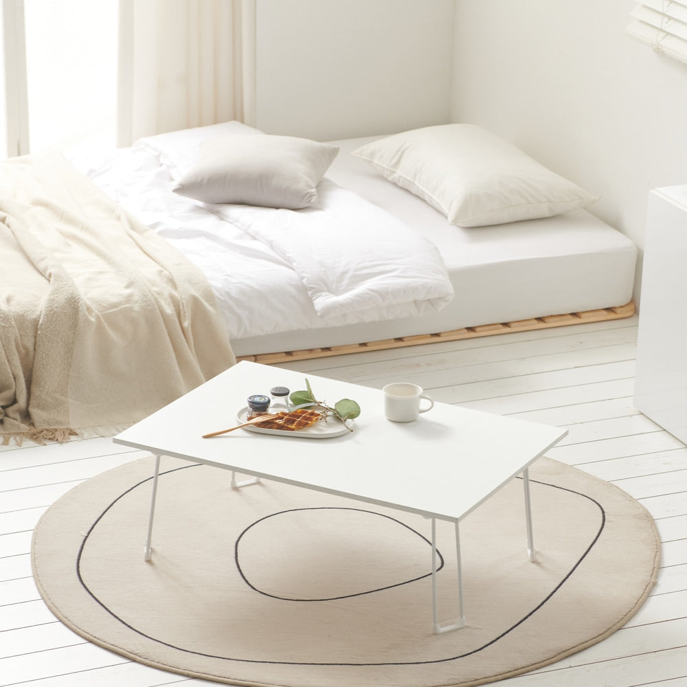 Blooming Foldable Floor Coffee Table