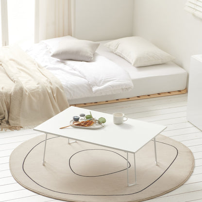 Blooming Foldable Floor Coffee Table