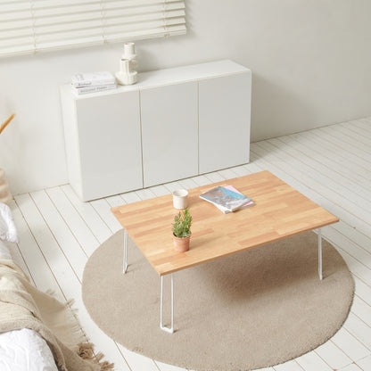 Blooming Foldable Floor Coffee Table