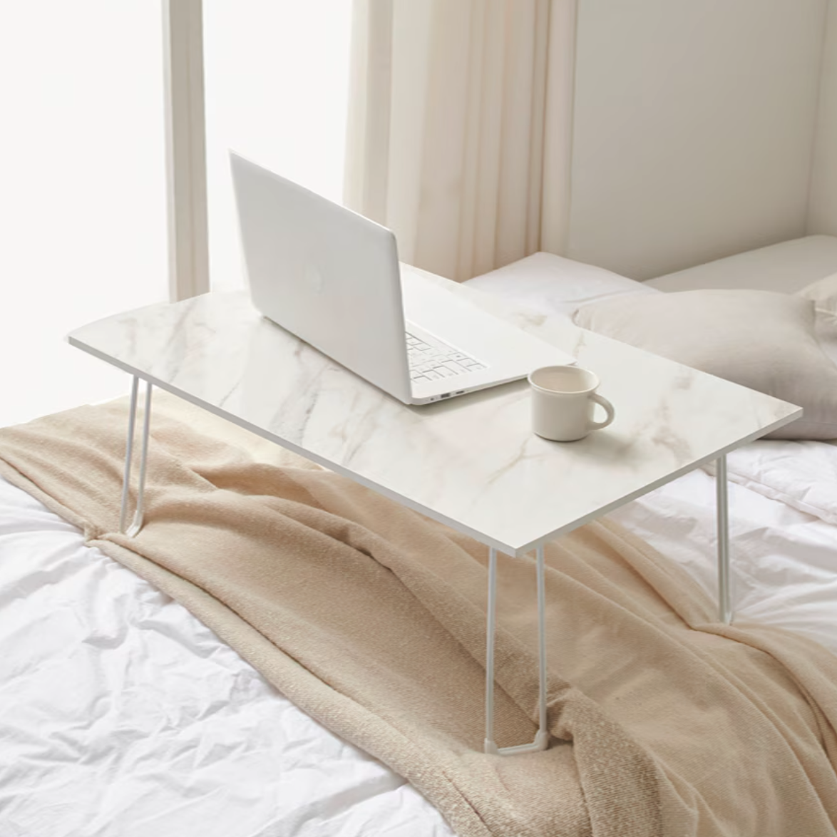 Blooming Foldable Floor Coffee Table