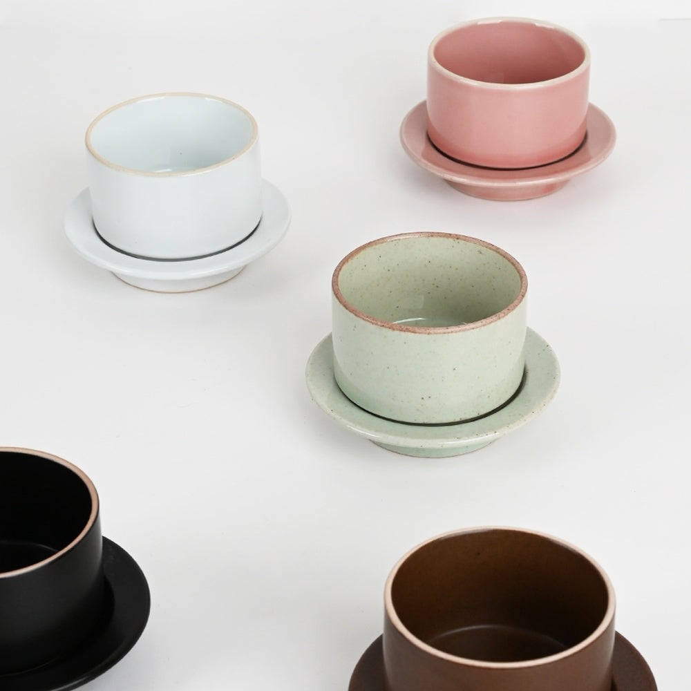 Olheum Stoneware Tea Cup & Saucer Set - image 8 of 8
