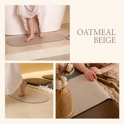 Washable 4th-Generation Diatomite Bath Mat