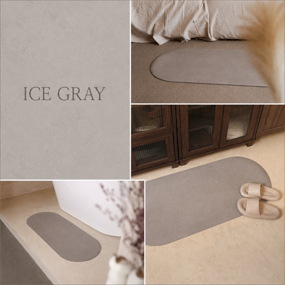 Washable 4th-Generation Diatomite Bath Mat