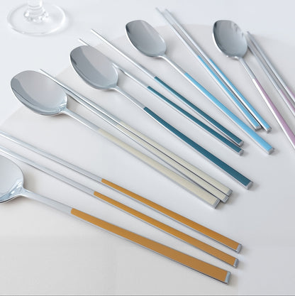 Hexagon Ceramic Tableware Gift Set (5-Person Cutlery Set)