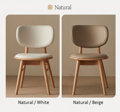 Solid Wood Cushioned Dining Chair