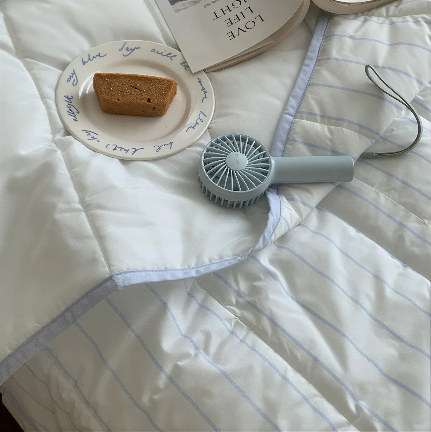 Striped Cotton Comforter for Spring/Summer - image 9 of 9