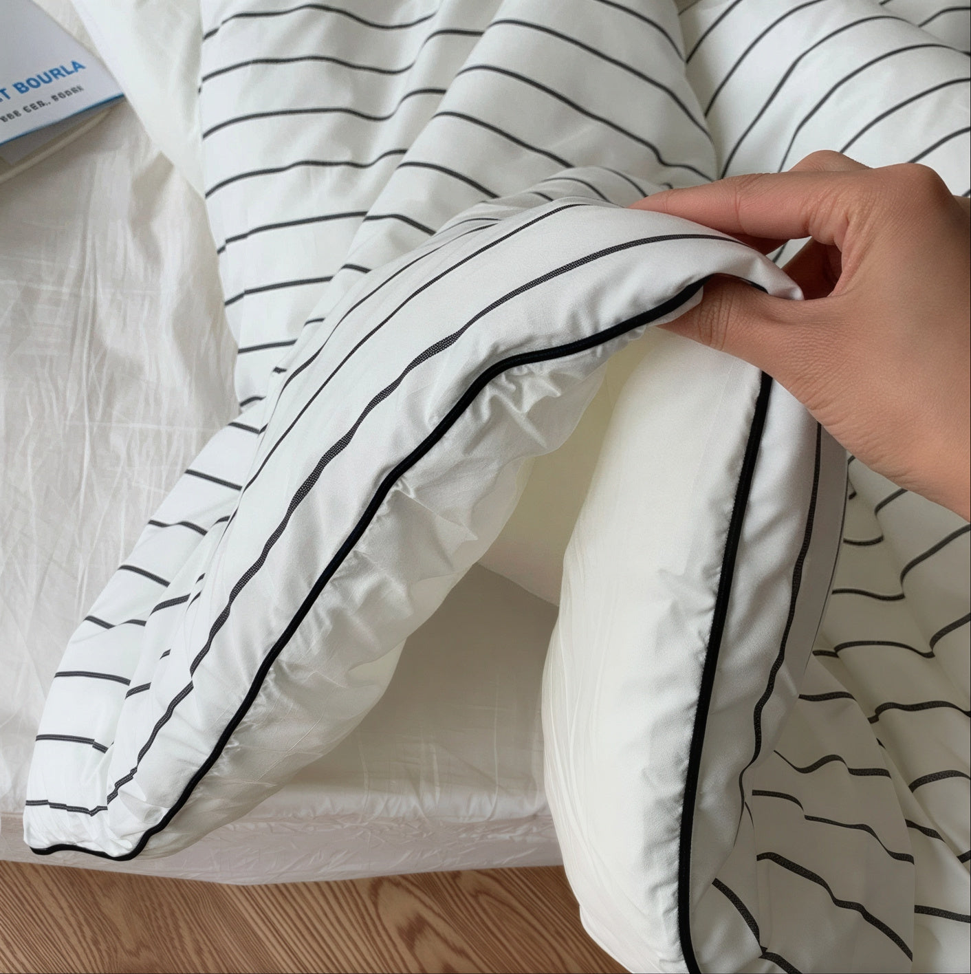 Striped Cotton Comforter for Spring/Summer - image 5 of 9