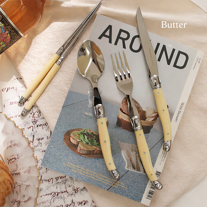 Laguiole Fork & Knife Set for 2 - image 7 of 7