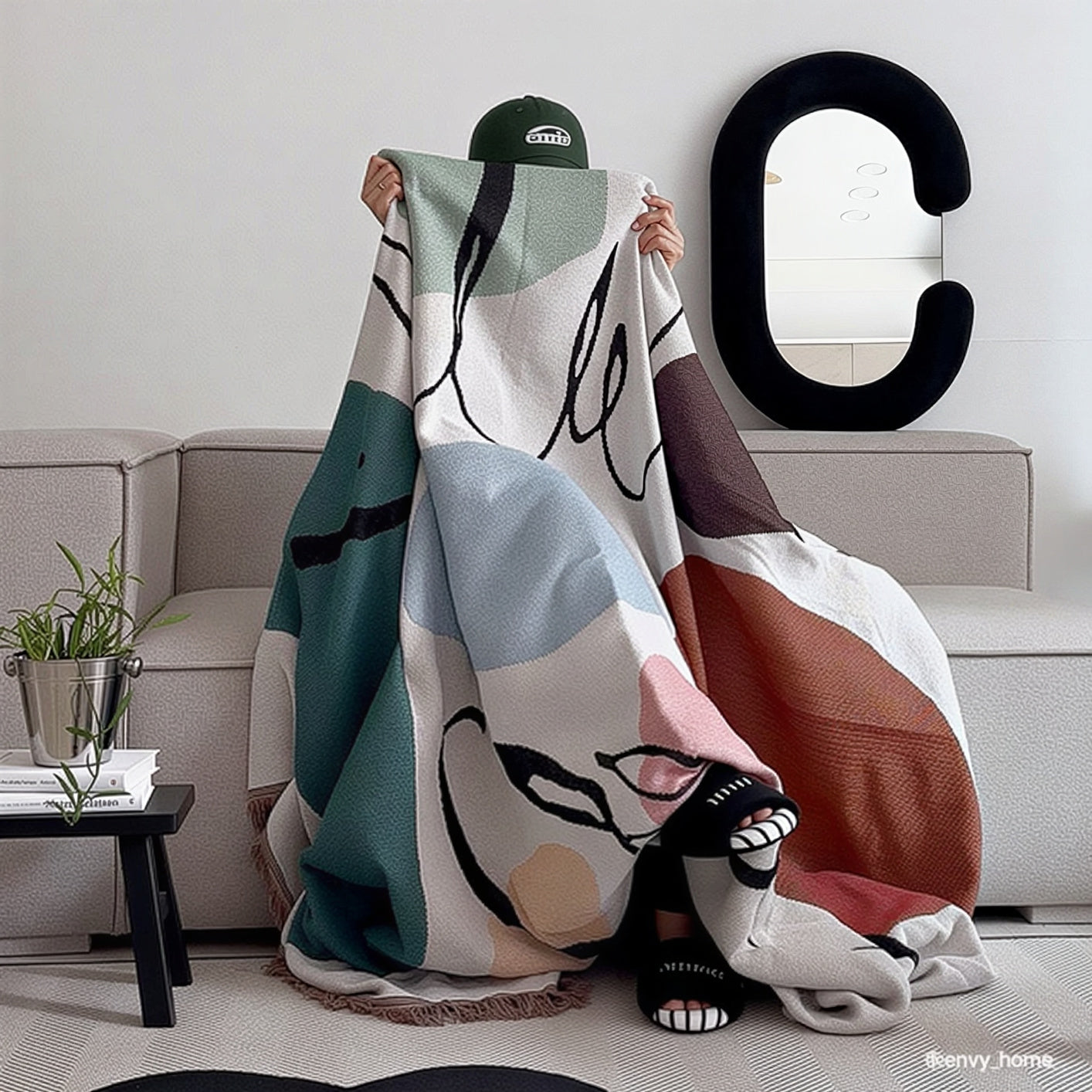 Emotion Mood Blanket Throw