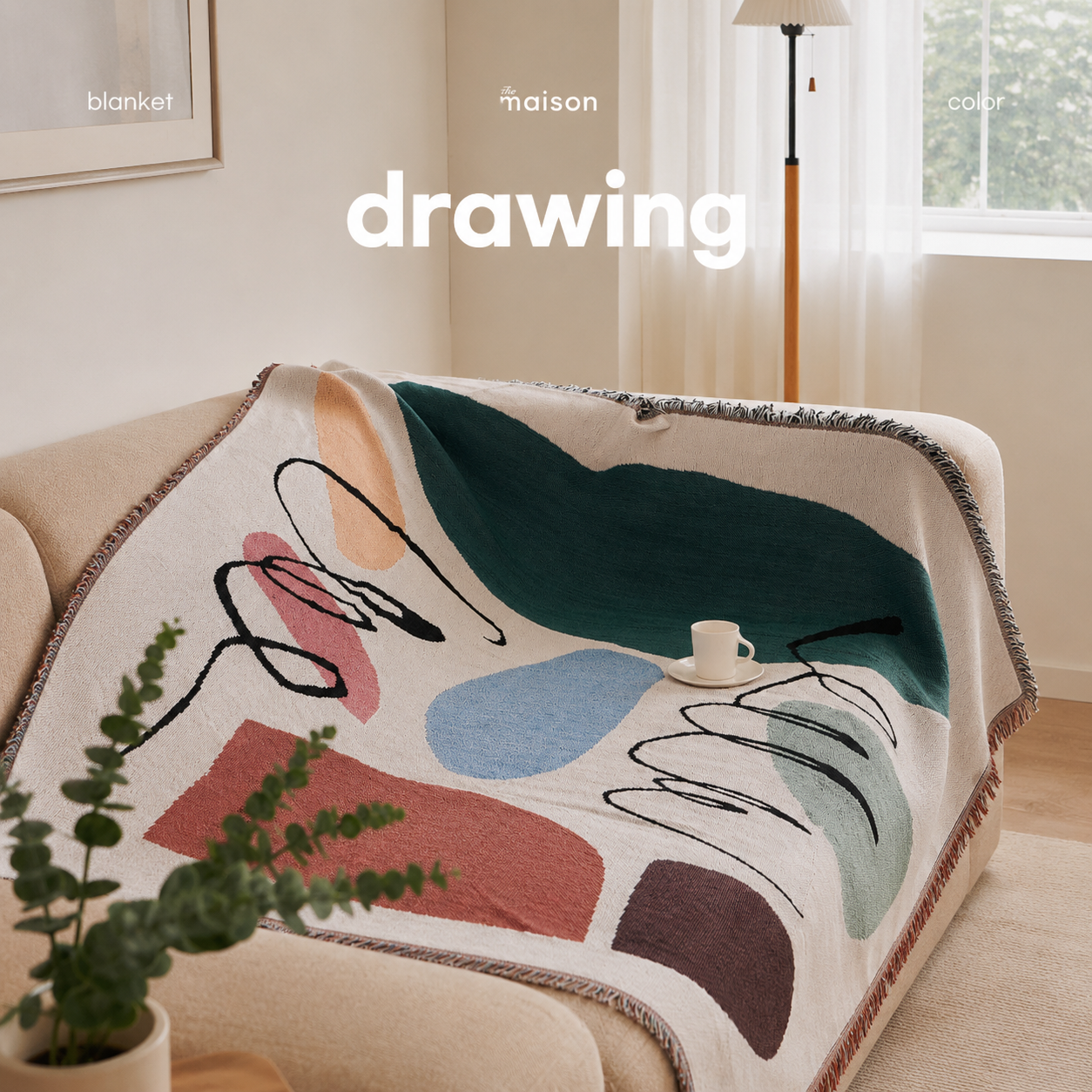 Emotion Mood Blanket Throw