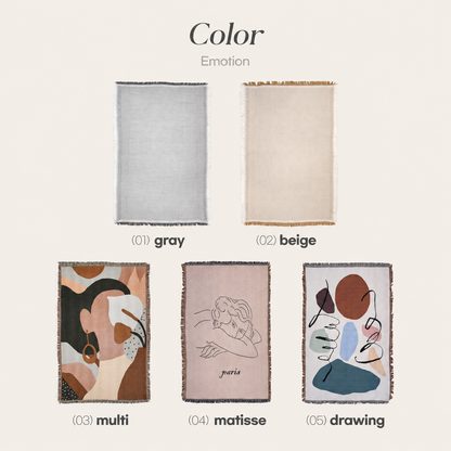 Emotion Mood Blanket Throw