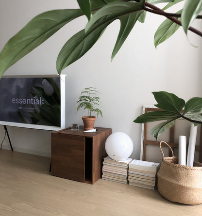 Multipurpose Cube Storage Table