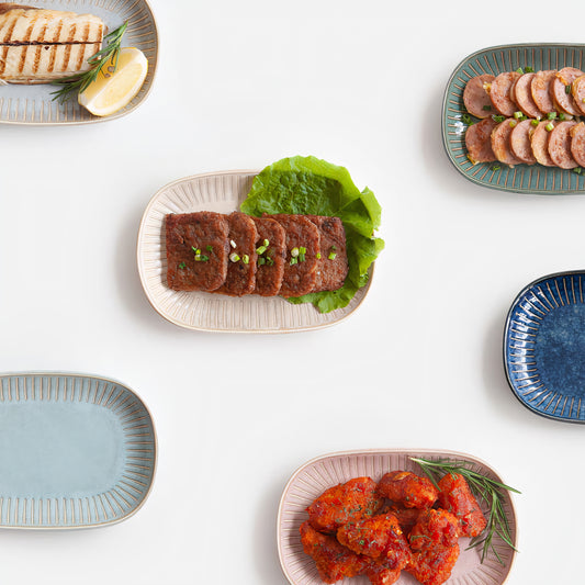 Everyday Collection Soft Rectangle Plate (Set of 2) - detail view