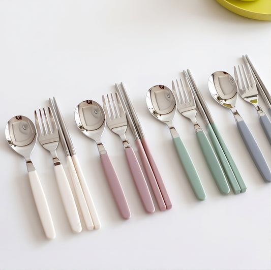 Kids Cutlery Set (Spoon, Fork & Chopsticks)