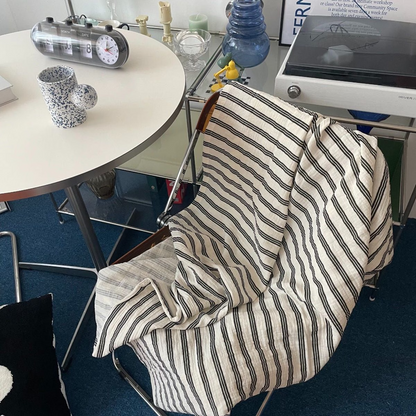 Striped Double-Layer Gauze Blanket
