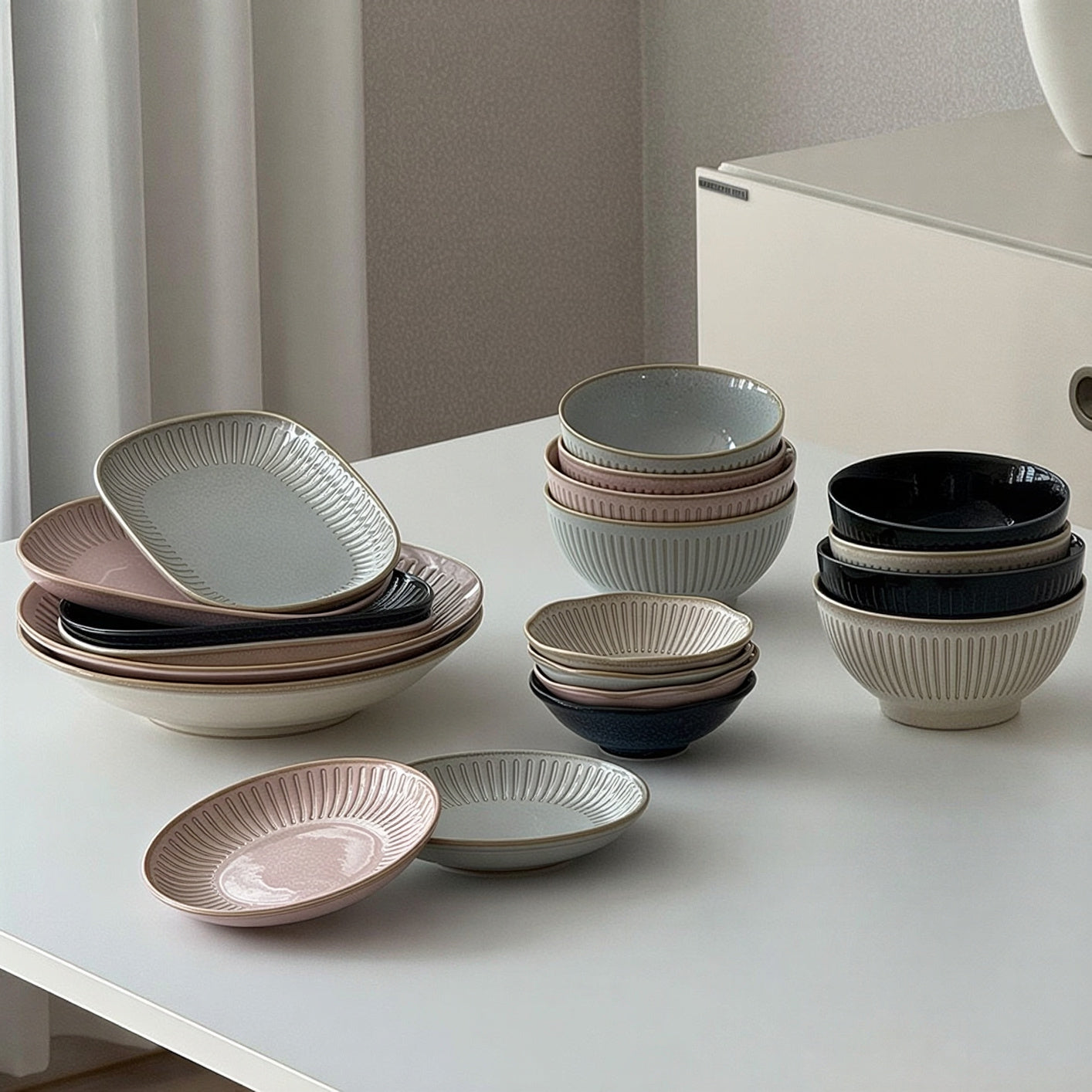 Everyday Collection Dinnerware Set for 2 (10-Piece)