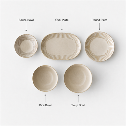 Everyday Collection Dinnerware Set for 2 (10-Piece)
