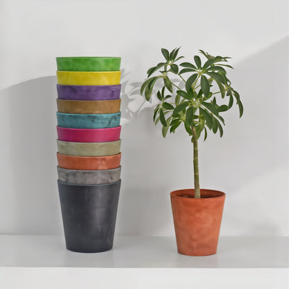 Colorful Textured Planter