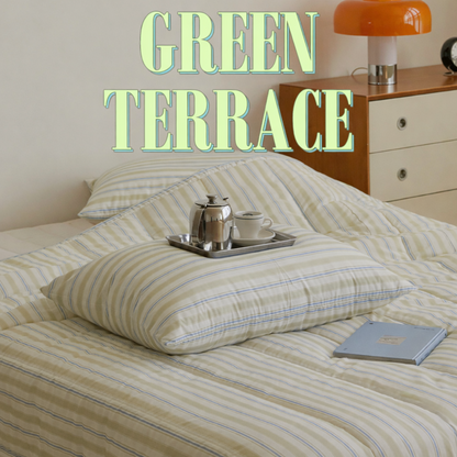 Slow Lines Fitted Pad Bedding Set