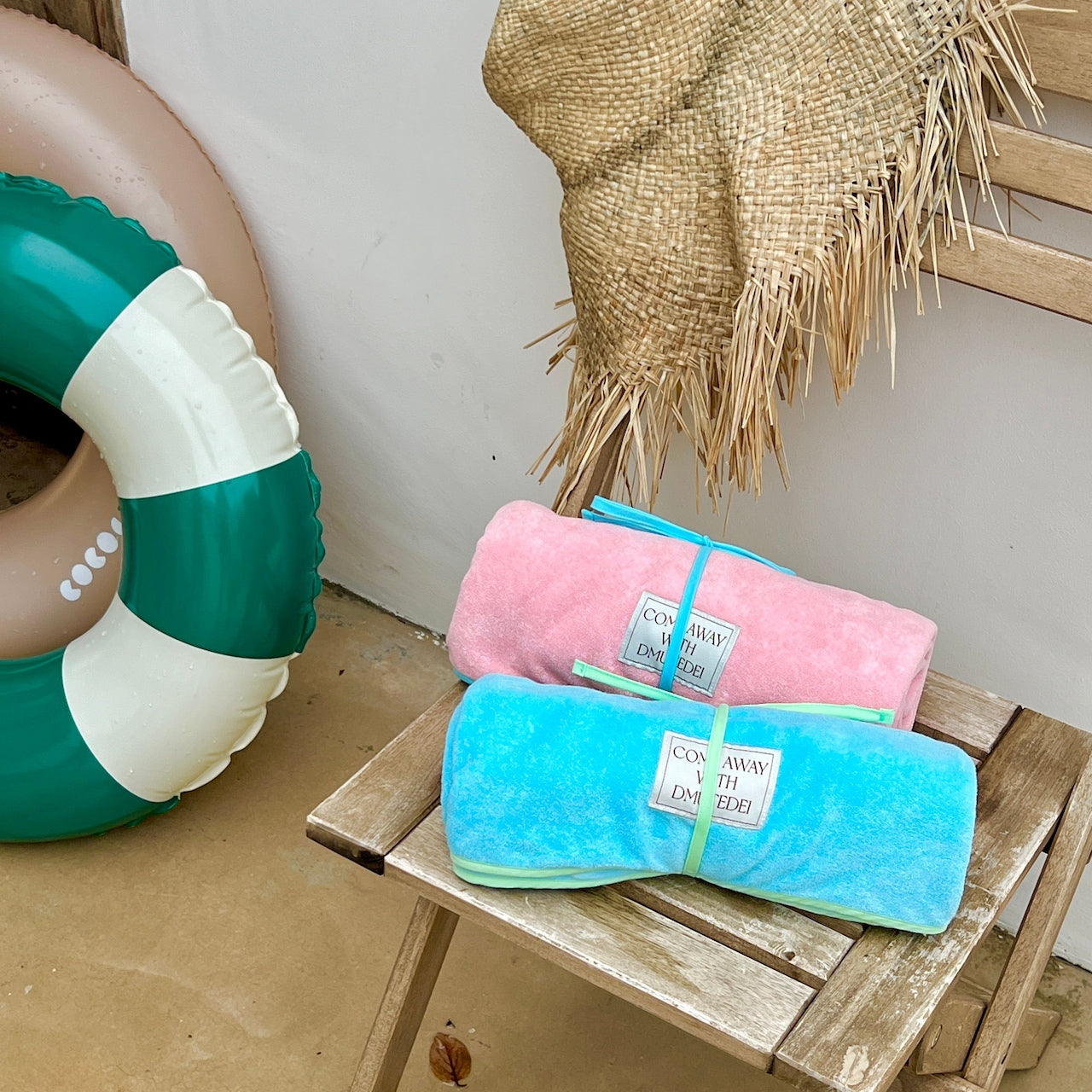 Color Pop Terry Beach Towel