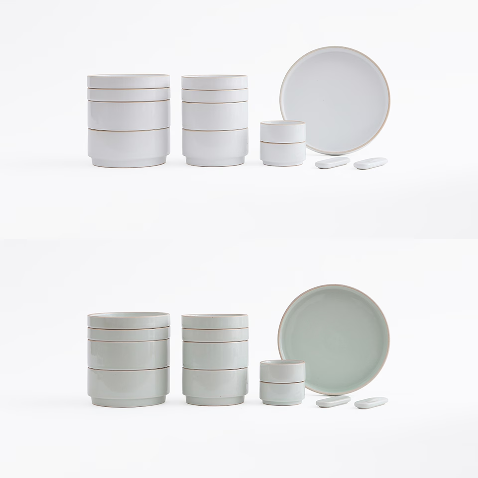 Olhum Korean Dinnerware Set for 2 (13-Piece)