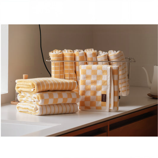 The Mood Towel Gift Set – Soft Butter Collection (4-Pack)