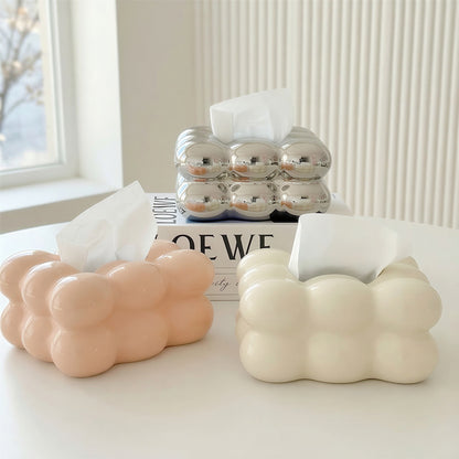 Cotton Candy Ceramic Tissue Box Cover