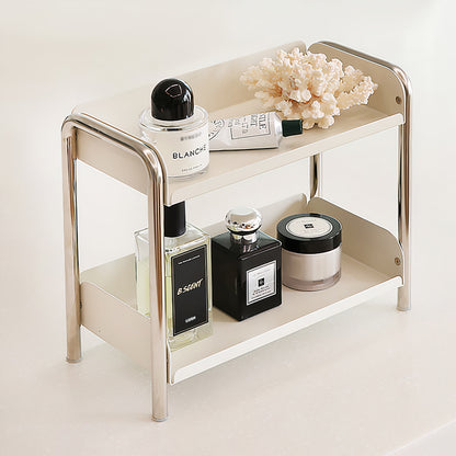 Elle Stainless Steel 2-Tier Kitchen Storage Rack