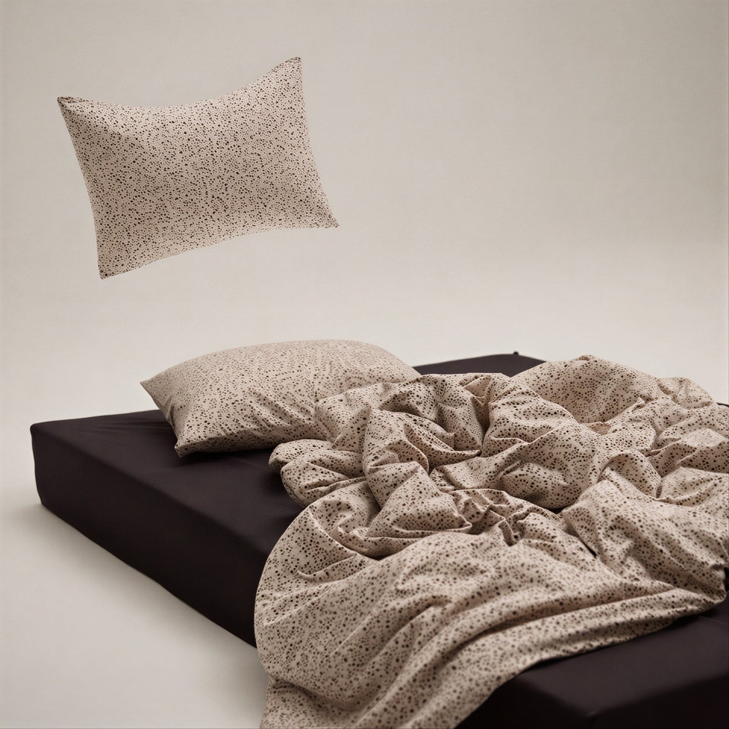 Modern Stripe All Season Comforter Set - close up