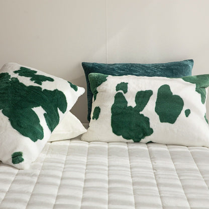 Cow Pattern Premium Raschel Pillow Cover