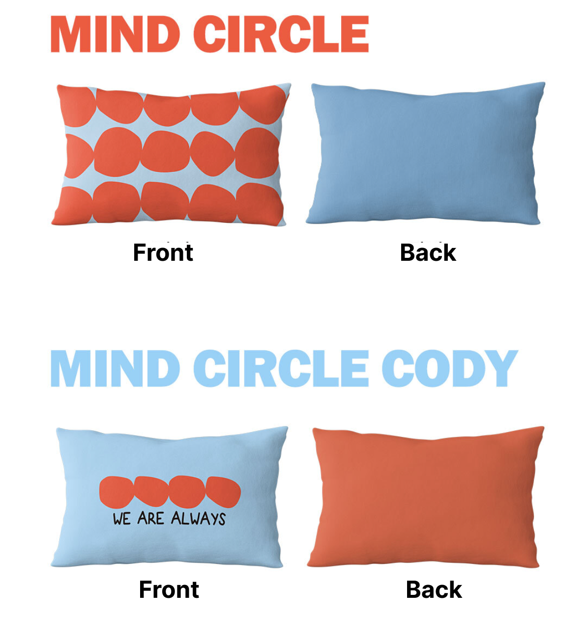 Playful Art Pillow Cover - image 7 of 10
