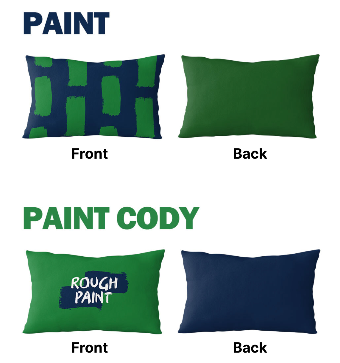 Playful Art Pillow Cover - image 5 of 10