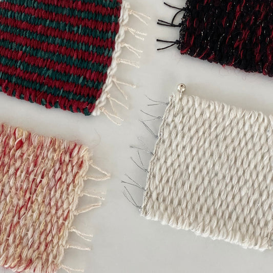 Winter Woven Coaster