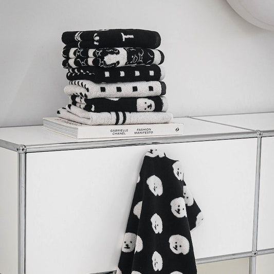 Black Key Hotel Towel Gift Set (5-Pack)