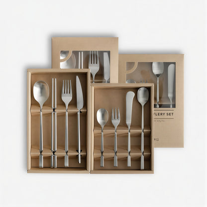 Clean Line Flatware Set for 2 (16-Piece)