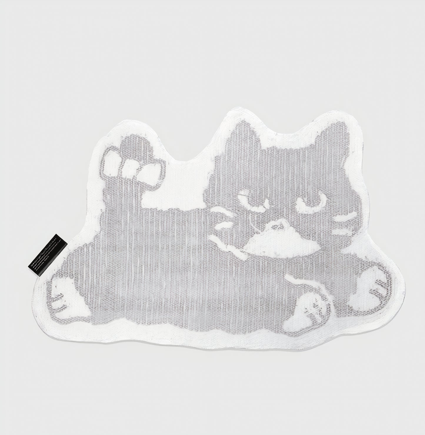 Black Cat Tufted Rug