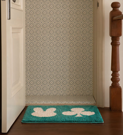 Fluffy Jacquard Door Mats