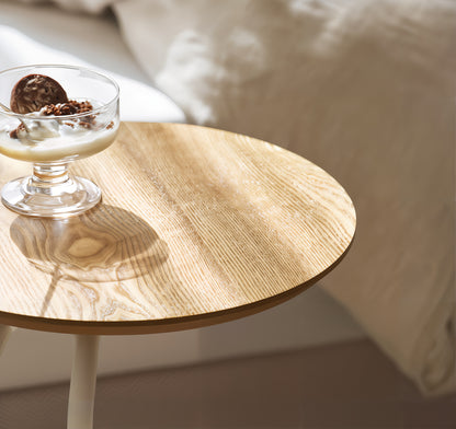 Slim C-Frame Sofa Side Table