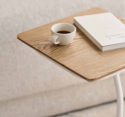 Slim C-Frame Sofa Side Table
