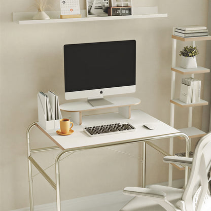 Point Chrome Mid-Century Desk