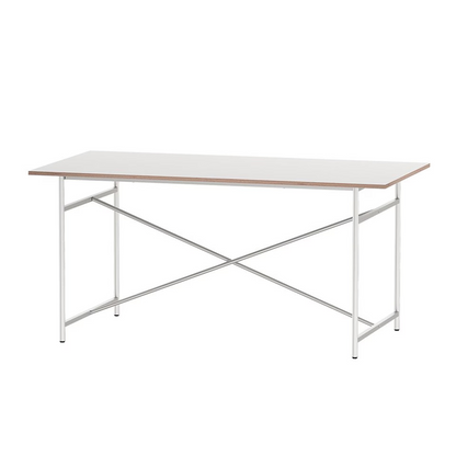 Point Chrome Mid-Century Dining Table
