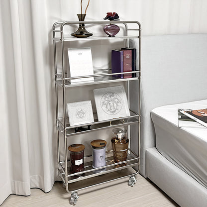 Mid-century Modern Stainless Trolley