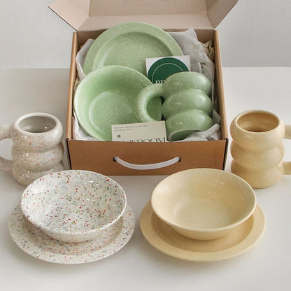 Slow Series Home Café Mug Gift Set