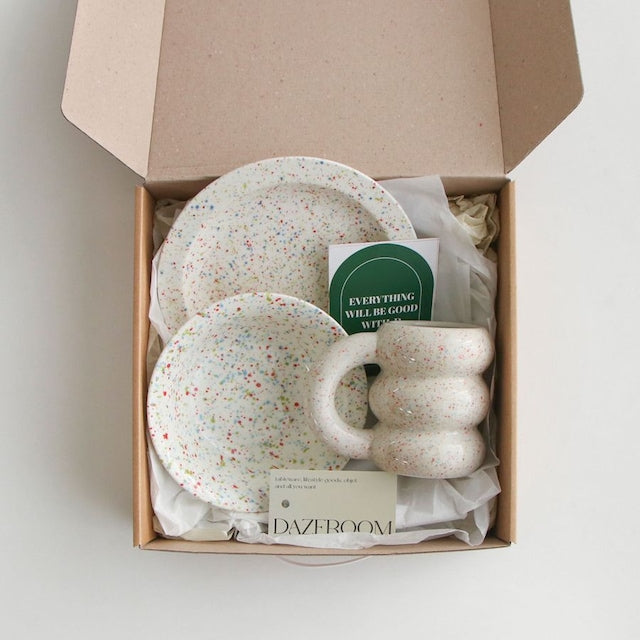 Slow Series Home Café Mug Gift Set