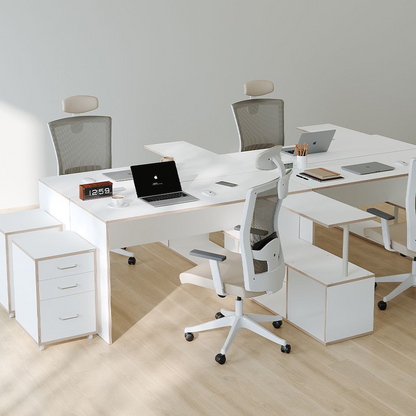 Bridge E0 Corner Desk & Bookshelf Set